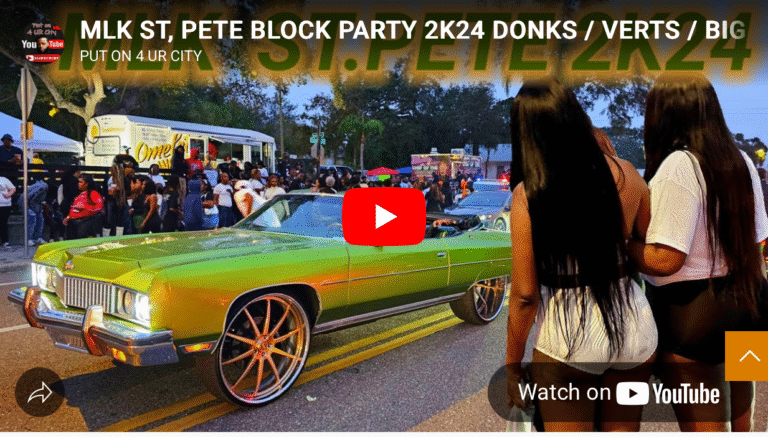 ST. Pete Block Party 2024 Whips Outside – FLORIDA TYPE SH!T