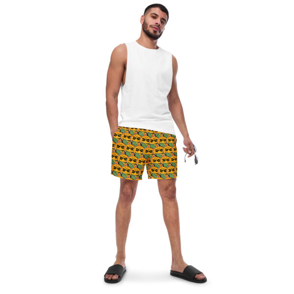 Florida Orange Swim Trunks All Over - Image 2
