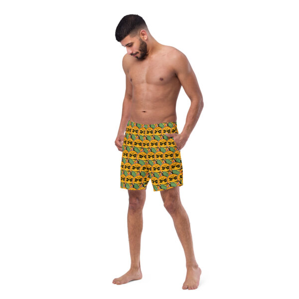 Florida Orange Swim Trunks All Over - Image 4