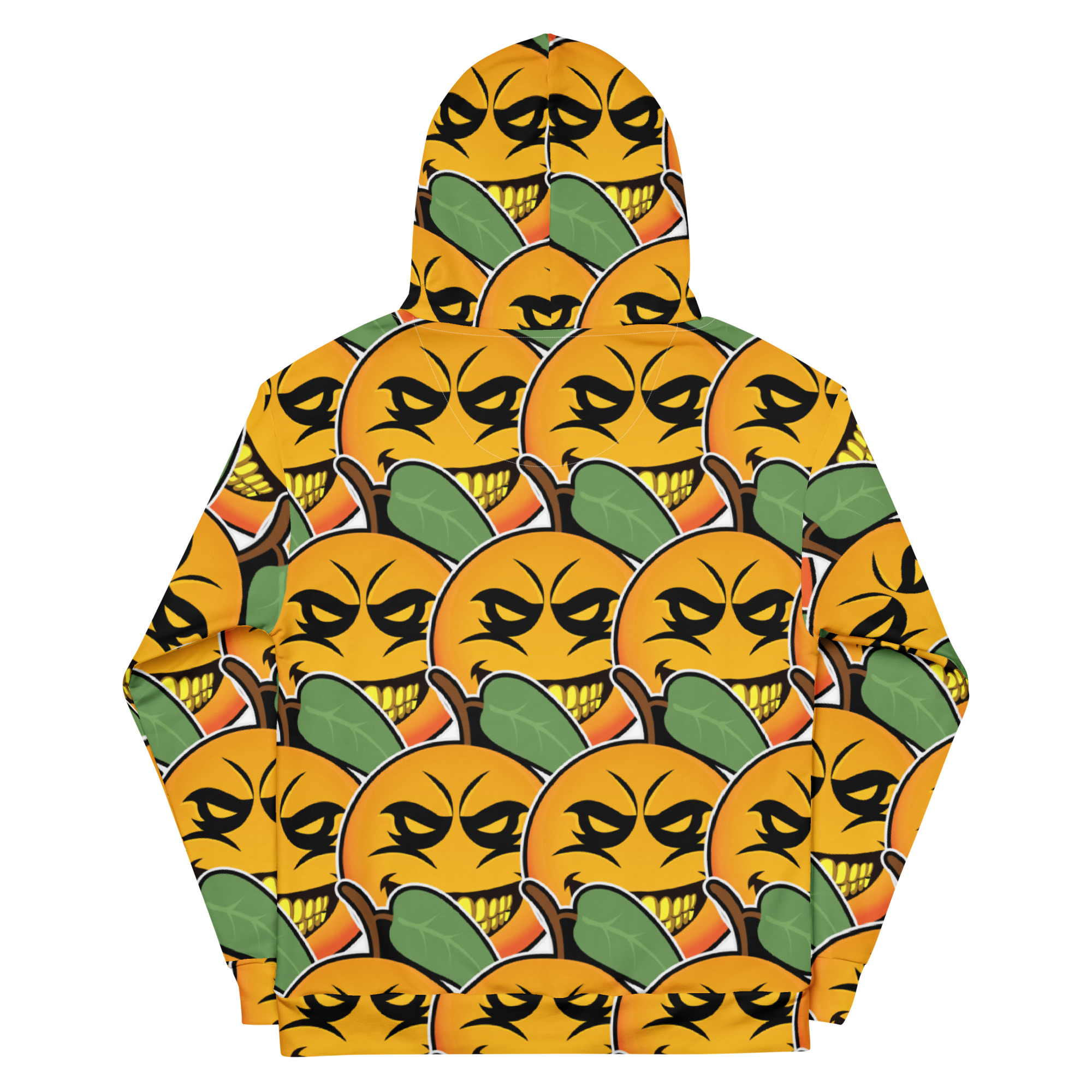 Florida Orange Hoodie All Over - Image 2