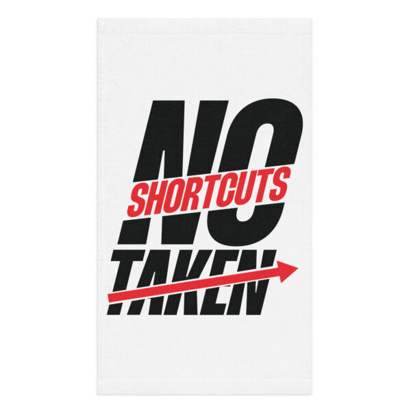 No Shortcuts Taken RBW Hand towel - Image 2