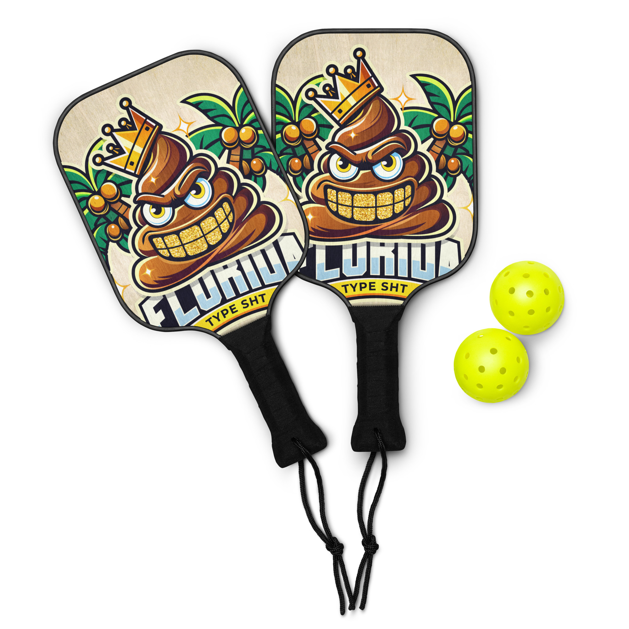 Florida Type Sht Pickleball Paddle Set