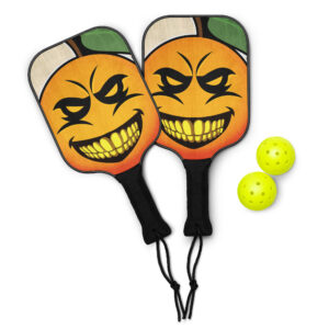 Florida Orange Gold Grill Pickleball Paddle Set