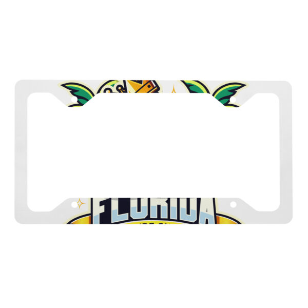Florida Type Sht Metal license plate frame